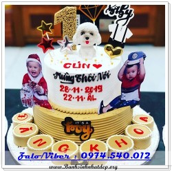 Mẫu Bánh Sinh Nhật Đẹp - A81